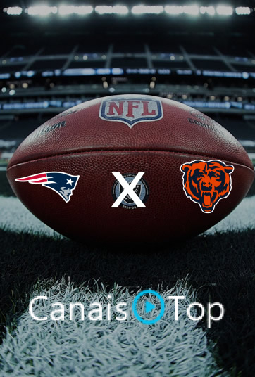 NFL: New England Patriots x Chicago Bears – Ao Vivo – 22/10/2026 – 21h15